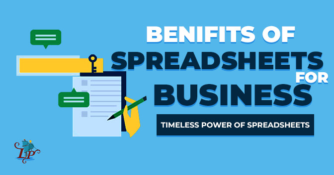 Benefits of spreadsheets for business
