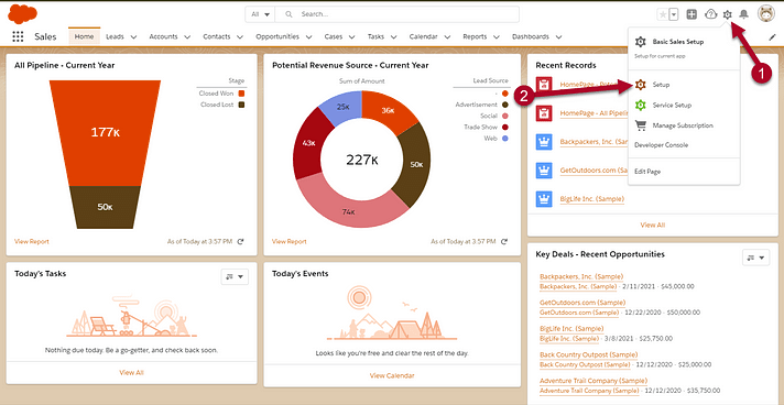 WordPress salesforce integration