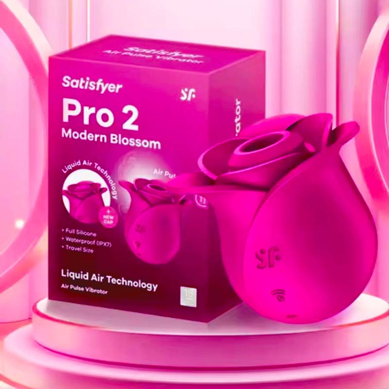 Meet the Satisfyer Pro 2 Modern Blossom: The Rose That Reigns Supreme