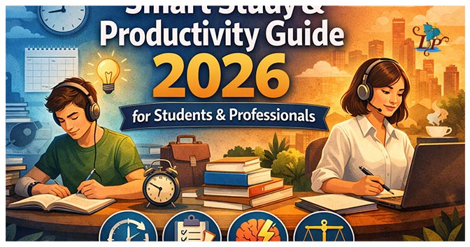 Smart Study & Productivity Guide for Students and Working Professionals (2026)